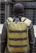 Тактический рюкзак Hoz 30 л Хаки.Военный армейский рюкзак с системой Молли Molle.