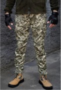 Армійські штани Hoz карго в кольорі піксель L
