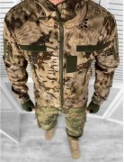 Тактическая военная куртка Hoz с липучками под шевроны XL