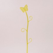 Подпорка для орхидей Бабочка желтая Flora 82088