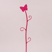 Подпорка для орхидей Бабочка красная Flora 82095