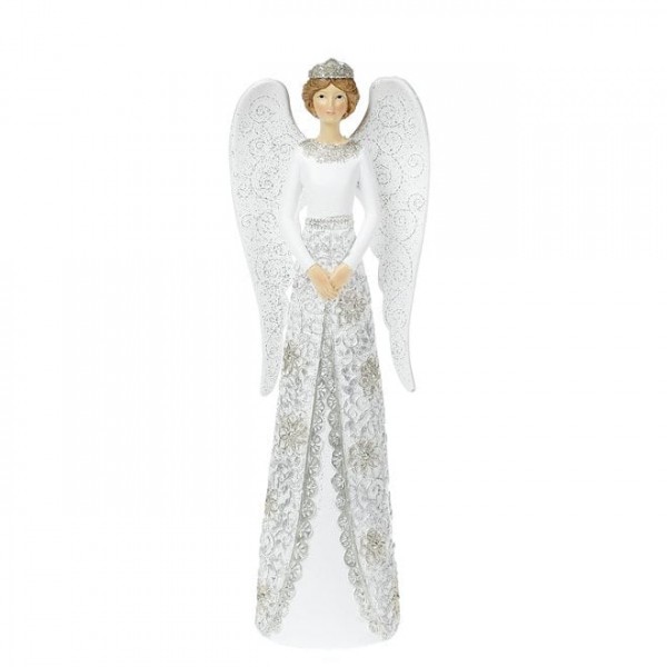 Фигурка новогодняя Ангел 24.5 см. Flora 11238