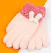 Перчатки для девочек XS (арт. 21-25-27) светло розовый