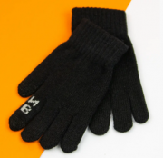 Перчатки для подростков для сенсорных телефонов XL (арт. 21-7-18а) черные
