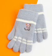 Детские перчатки    зимние XS (арт. 20-25-1) серый