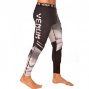 Компрессионные штаны тайтсы для спорта VNM (8236) XL Черный-белый