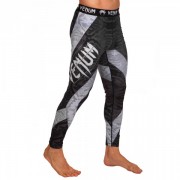 Компрессионные штаны тайтсы для спорта VNM (8235-GR) 2XL Черный-серый