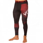Компрессионные штаны тайтсы для спорта VNM (8236) 2XL Черный-красный