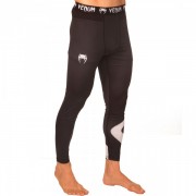Компрессионные штаны тайтсы для спорта VNM (8237) XL Черный-белый