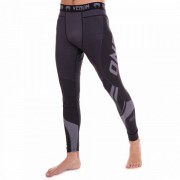 Компрессионные штаны тайтсы для спорта VNM (9622) M Черный-серый