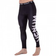 Компрессионные штаны тайтсы для спорта VNM (CK36) S  Черный-белый