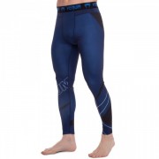 Компрессионные штаны тайтсы для спорта VNM (9620) L Синий