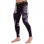 Компрессионные штаны тайтсы для спорта VNM (CO-9618) L Черный