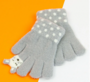 Перчатки для малышей  XS (арт. 21-7-3а) светло серый