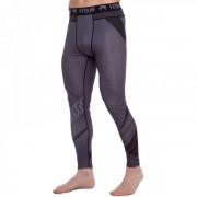 Компрессионные штаны тайтсы для спорта VNM (9620) 2XL Черный-темно-серый