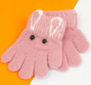 Перчатки для малышей  XS (арт. 21-7-2а) темно розовый