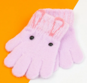 Перчатки для малышей  XS (арт. 21-7-2а) светло розовый