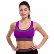 Топ для фитнеса и йоги Zelart CO-0227 M фиолетовый