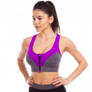 Топ для фитнеса и йоги Zelart CO-0228 M фиолетовый