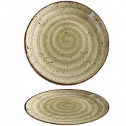 Тарелка мелкая 300мм Kutahya porselen GR3030(CG3030) зеленая