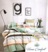 Комплект постельного белья Home comfort полуторный  микс цветов хлопок арт. 9983051 SN