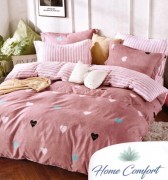 Комплект постельного белья Home comfort полуторный  микс цветов хлопок арт. 9983048 SN
