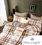 Комплект постільної білизни Home comfort двоспальний мікс бавовна арт. 9983041 DV