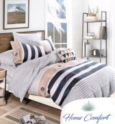 Комплект постільної білизни Home comfort двоспальний мікс бавовна арт. 9983039 DV