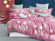 Комплект постельного белья Home comfort двуспальный микс цветов хлопок арт. 9983211 DV