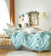 Комплект постельного белья Bella Villa евро однотонный сатин-фотопринт арт. В -0300 EU