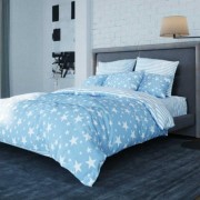 Комплект постельного белья ТЕП двухспальный Star Blue микс цветов арт. 9984081