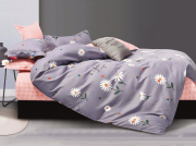 Комплект постельного белья Home comfort евро микс цветов хлопок арт. 9983216 EU