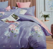 Комплект постільної білизни Home comfort мікс квітів бавовна арт. 9983203 EU