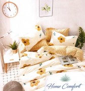 Комплект постельного белья Home comfort евро  микс цветов хлопок арт. 9983037 EU