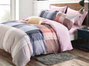 Комплект постельного белья Home comfort евро микс цветов хлопок арт. 9983215 EU