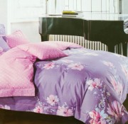 Комплект постельного белья Home comfort евро микс цветов хлопок арт. 9983187 EU