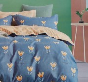 Комплект постельного белья Home comfort евро микс цветов сатин арт. 9983208 EU