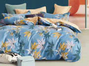 Комплект постільної білизни Home comfort мікс квітів бавовна арт. 9983217 EU