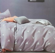Комплект постельного белья Home comfort евро микс цветов хлопок арт. 9983184 EU