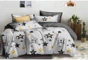 Комплект постельного белья Украиночка ТМ двуспальный  звезды микс цветов бязь арт. 9984592