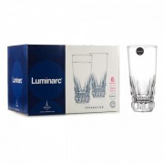 Набір високих склянок Imperator 310мол 6шт Luminarc N1288
