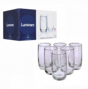 Набір склянок French Brasserie 330мл 6шт Luminarc H9369