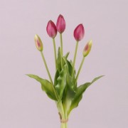Букет Тюльпанів із латексу фіолетовий Flora 73239