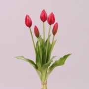 Букет Тюльпанов из латекса красный Flora 73234