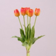 Букет Тюльпанов из латекса оранжевый Flora 73243