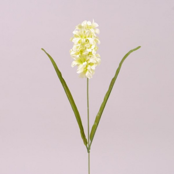 Квітка Гіацинт біло-зелена Flora 73228
