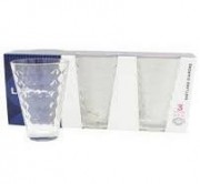 Набір склянок низьких Шетланд Дайамонд 300мл 3шт Luminarc P2770