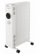 Радиатор масляный LUXELL LUX-1230S, 11 ребер, 3 уровня мощности, 2300 Вт, White, Box