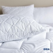 Подушка Ideia 50х70 H&S полумягкая стёг. вес 900 гр  подушка белый микрофибра арт. 31135