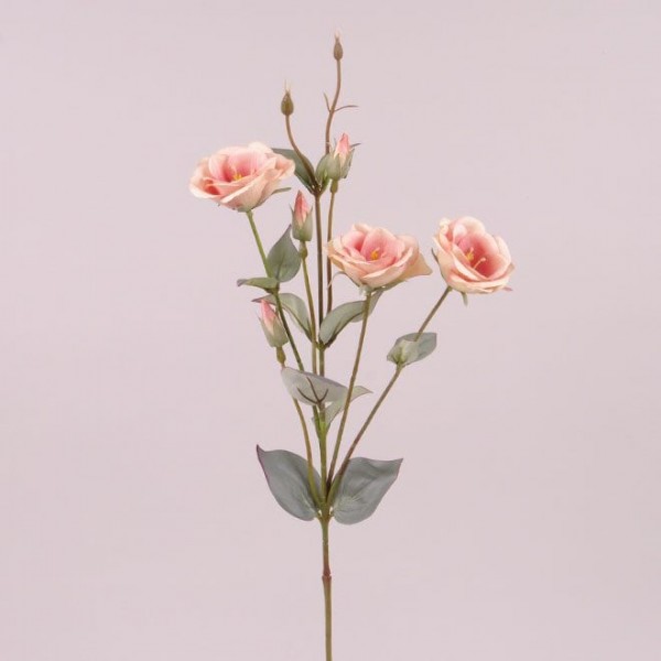 Цветок Эустома розовый пастельный Flora 73044